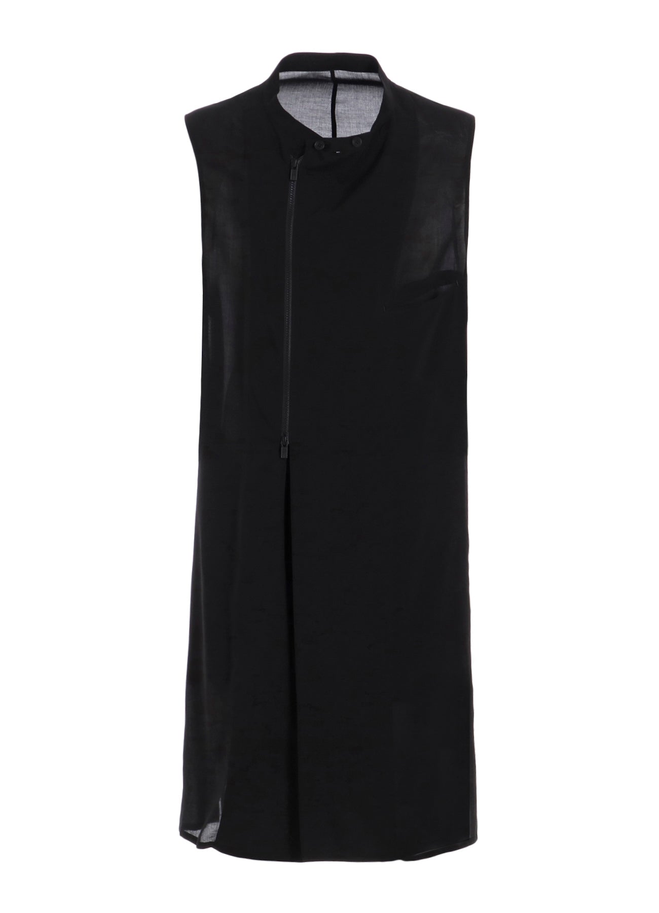 80 MODAL LOAN ZIPPER LONG VEST