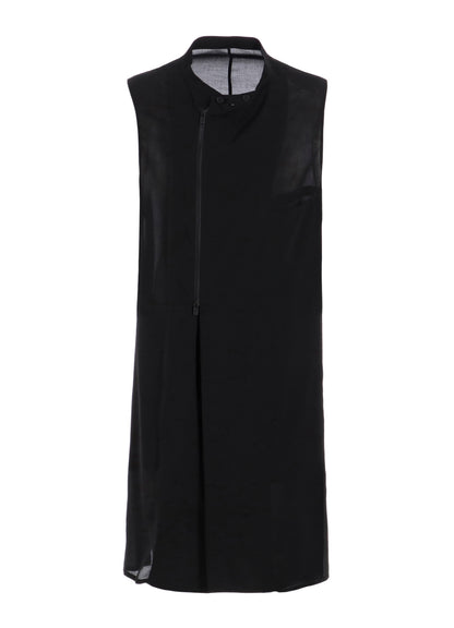 80 MODAL LOAN ZIPPER LONG VEST