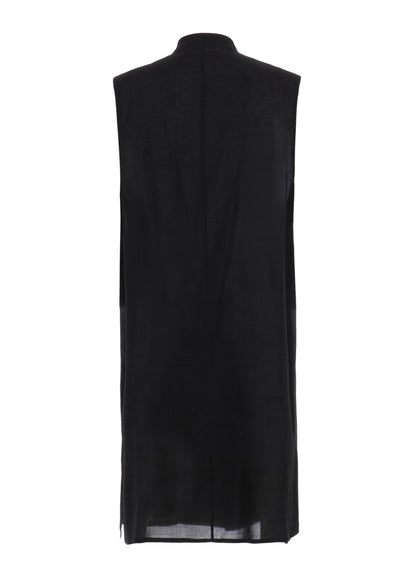 80 MODAL LOAN ZIPPER LONG VEST
