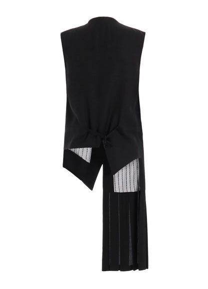 TE VIYELLA PLEATED VEST