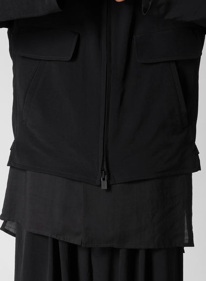 TA TUXEDO FASTENER BLOUSON