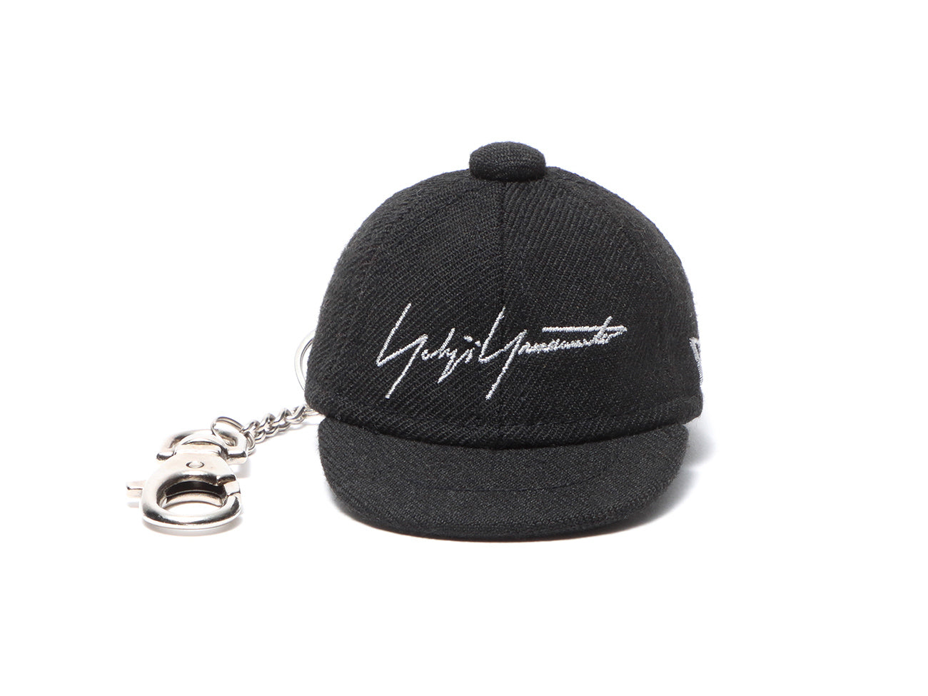 Yohji Yamamoto × New Era BLACK SERGE CAP KEYHOLDER BLACK/GRAY