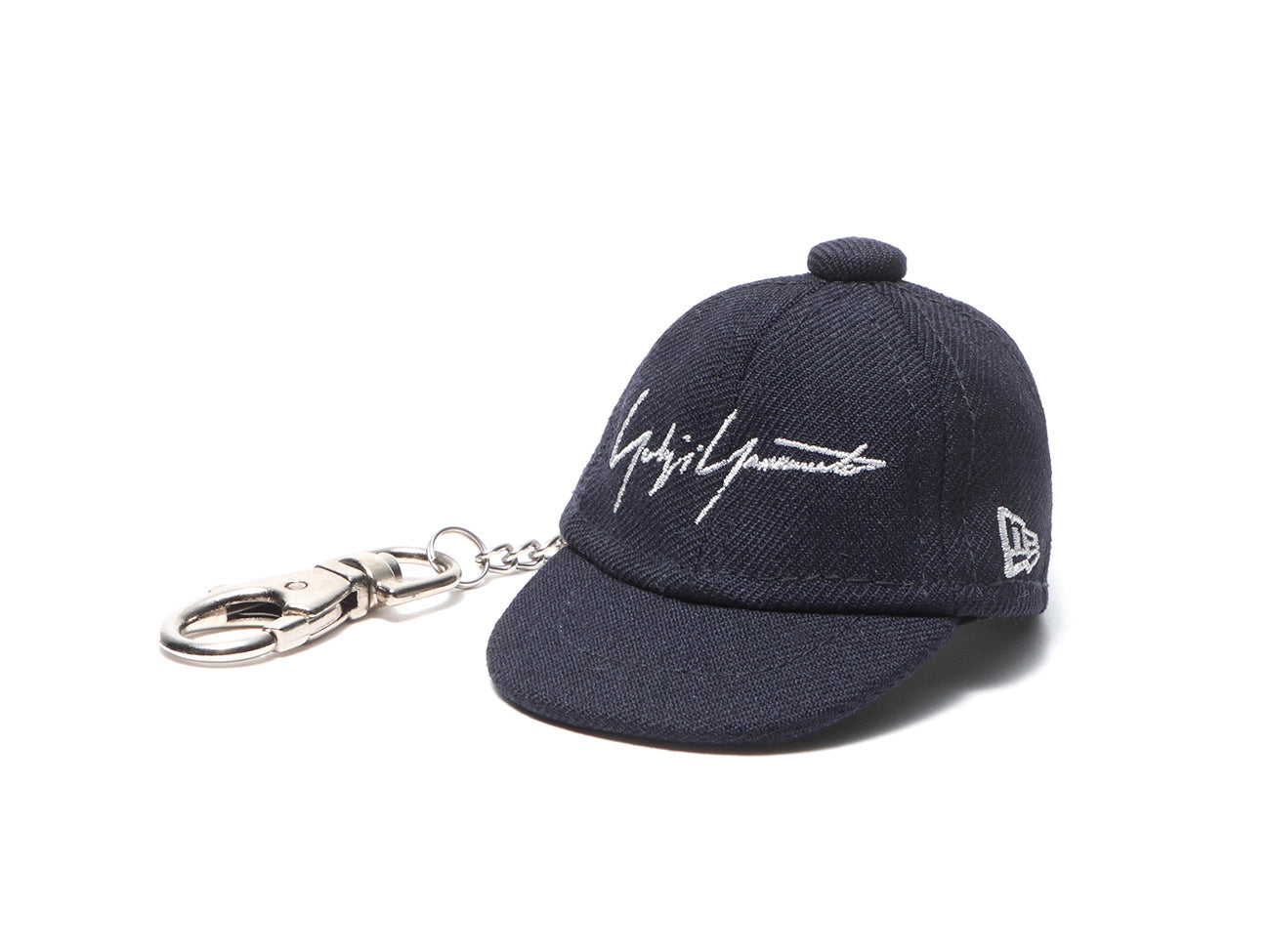 Yohji Yamamoto × New Era BLACK SERGE CAP KEYHOLDER NAVY/GRAY