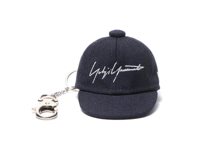 Yohji Yamamoto × New Era BLACK SERGE CAP KEYHOLDER NAVY/GRAY