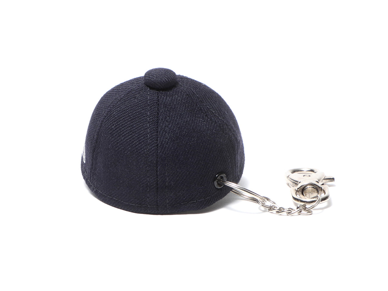 Yohji Yamamoto × New Era BLACK SERGE CAP KEYHOLDER NAVY/GRAY