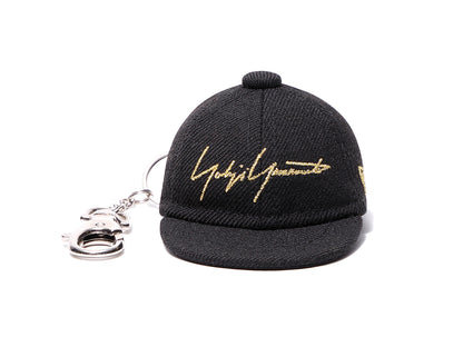 Yohji Yamamoto × New Era BLACK SERGE CAP KEYHOLDER BLACK/GOLD