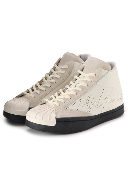 Yohji Yamamoto × adidas NAPPA SUEDE SS SK8 MID WHITE