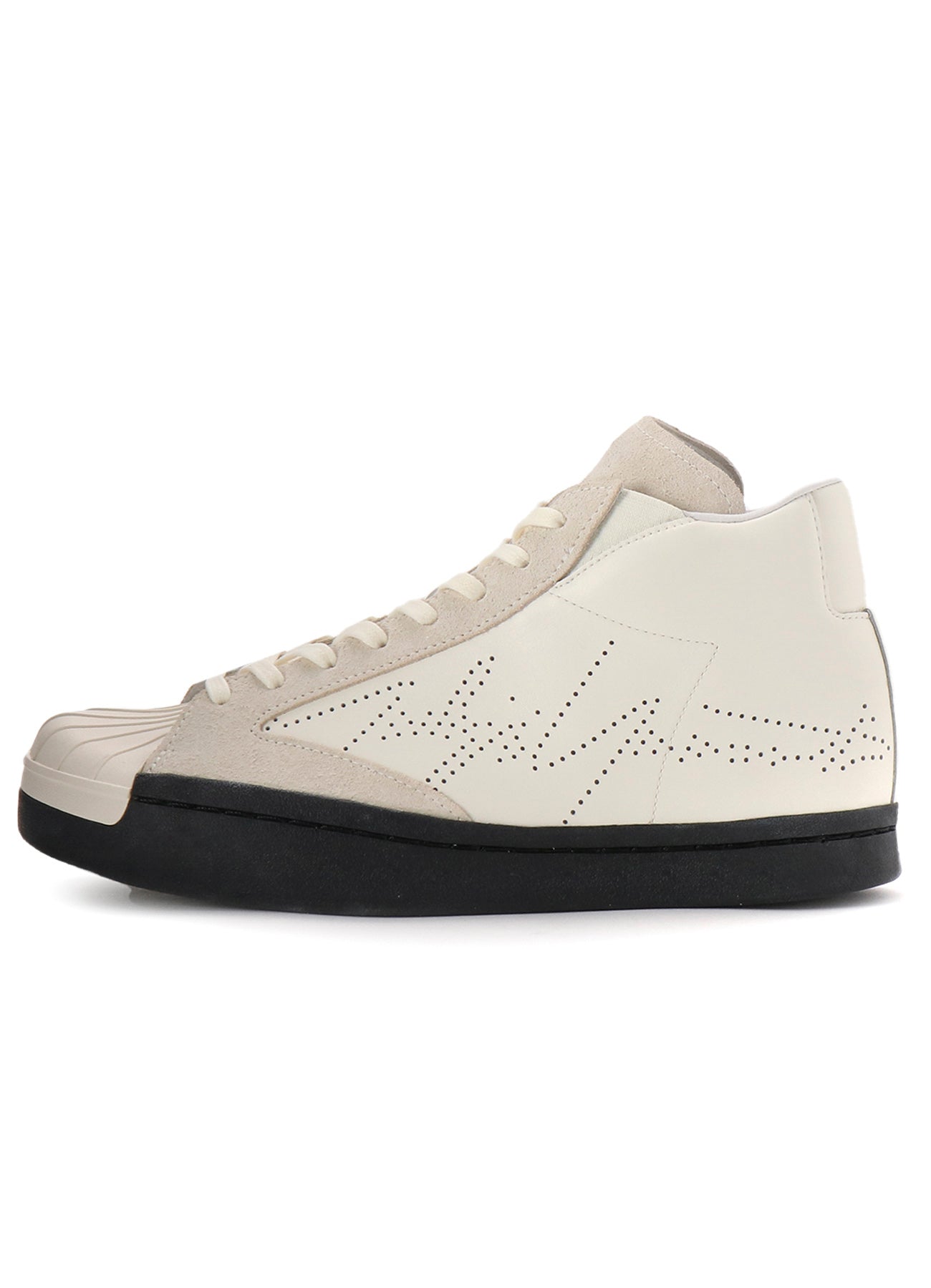 Yohji Yamamoto × adidas NAPPA SUEDE SS SK8 MID WHITE