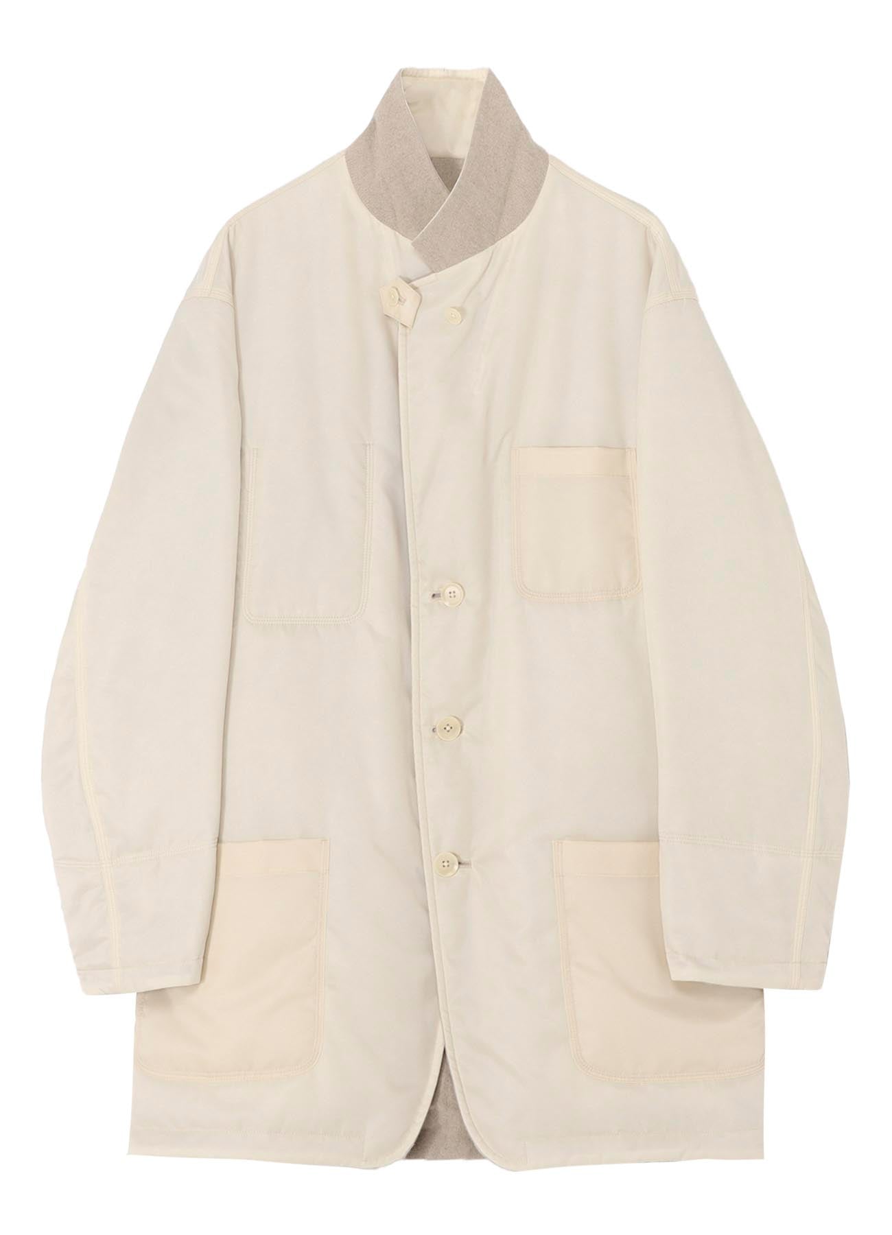 【PIECE UNIQUE/AOYAMA】Ny TWILL IVORY 4STITCHES REVERSIBLE JACKET