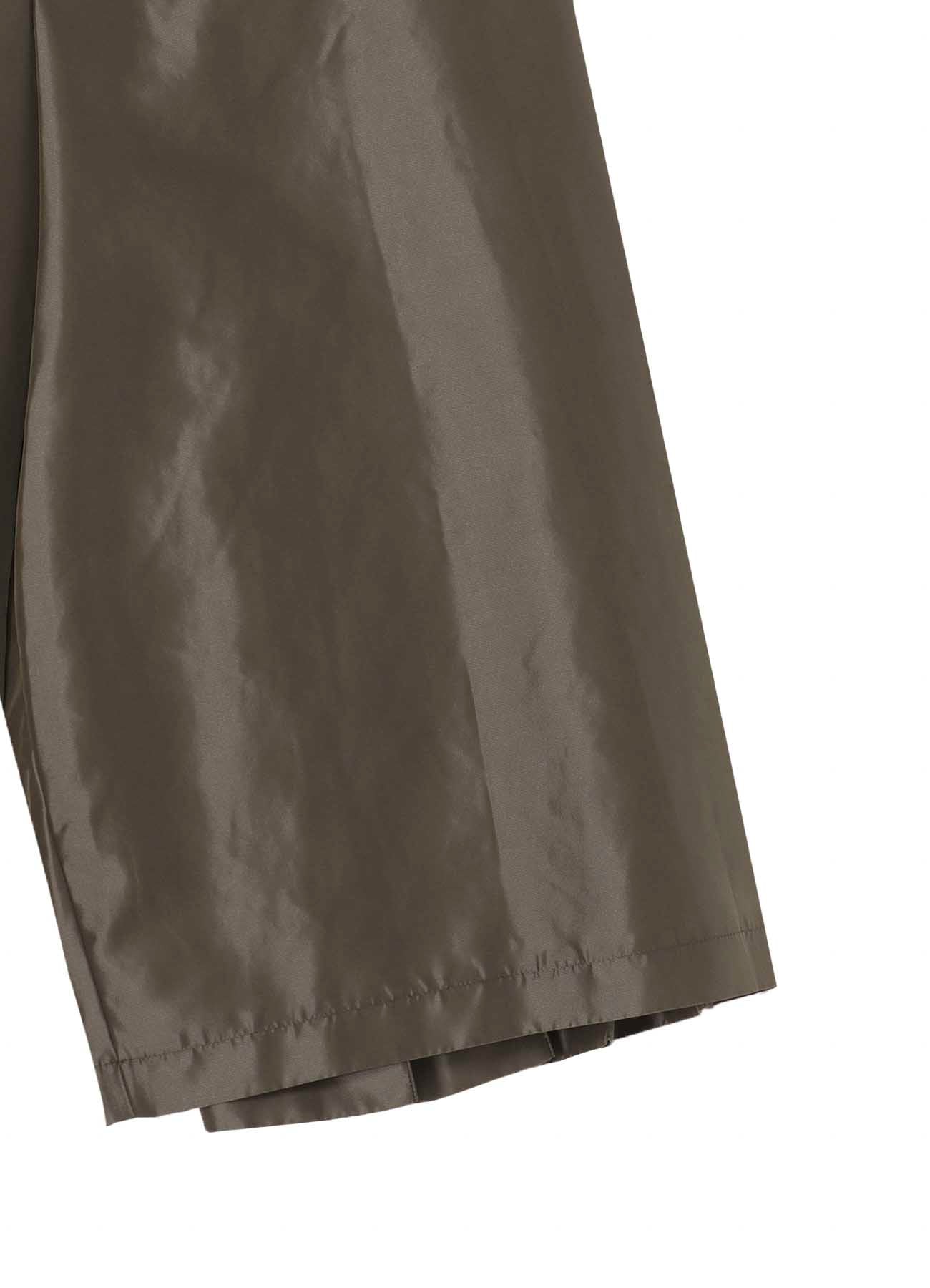 【PIECE UNIQUE/AOYAMA】Ny TWILL KHAKI PLEATS HALF PANTS