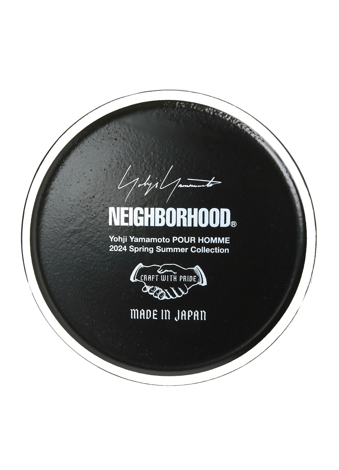 Yohji Yamamoto x NEIGHBORHOOD CERAM C BK INCENSE CHAMBER BK