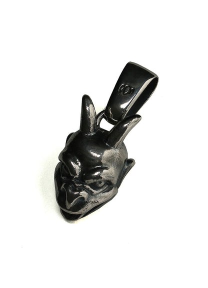 SILVER 950 GARGOYLE PENDANT TOP