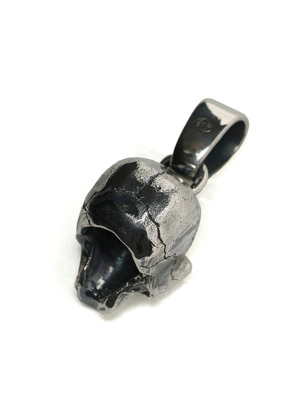 SILVER 950 ALIENSKULL PENDANT TOP