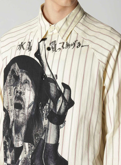 DADA YOHJI PRINT SHIRT