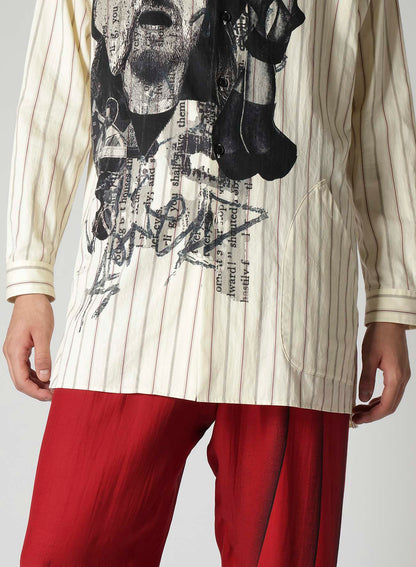 DADA YOHJI PRINT SHIRT