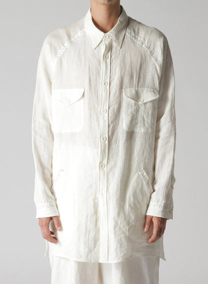 FLAX LAWN SHIRT