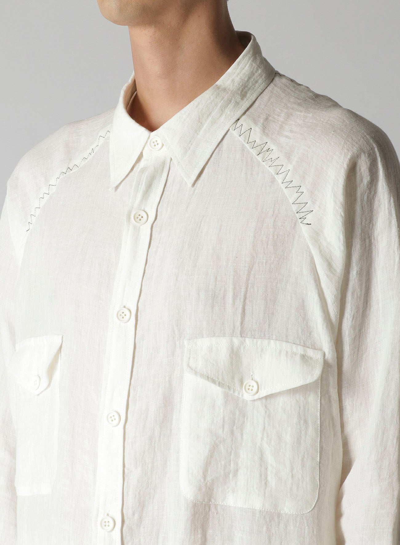 FLAX LAWN SHIRT