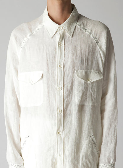 FLAX LAWN SHIRT