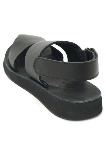 OIL SMOOTH LEATHER STRAP SANDAL