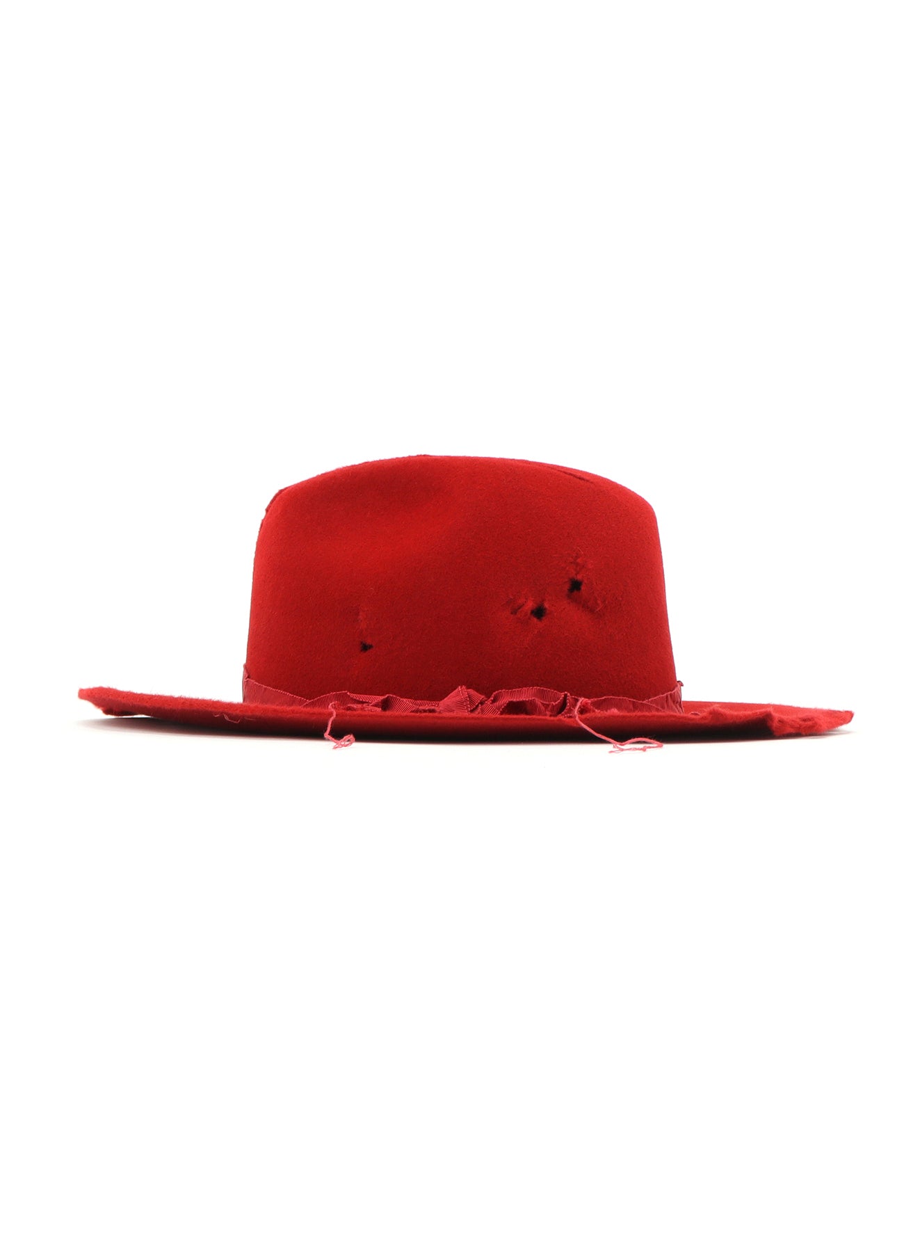 DAMAGE PROCESSED FUR HAT