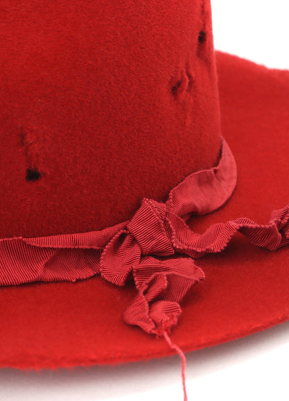 DAMAGE PROCESSED FUR HAT
