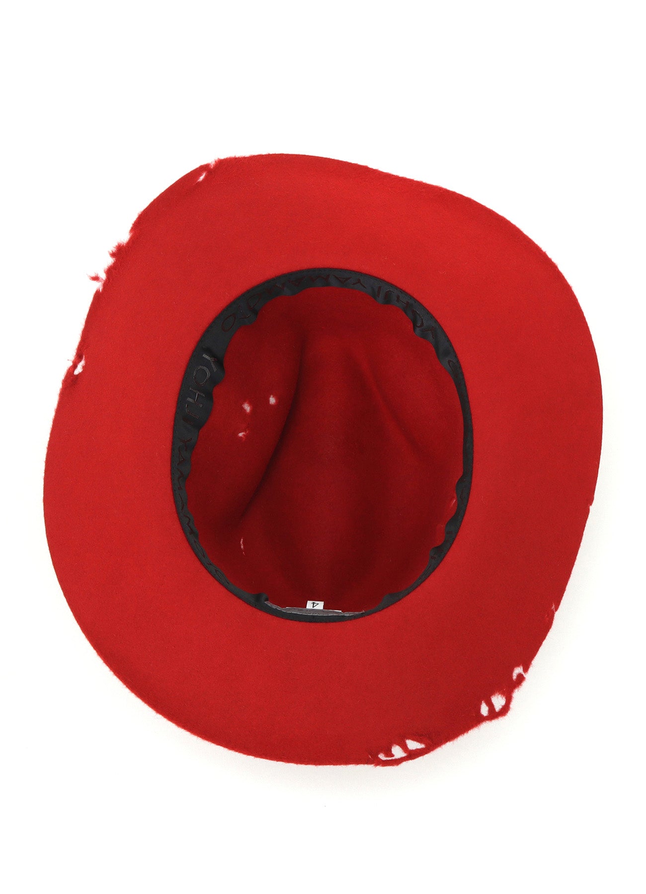 DAMAGE PROCESSED FUR HAT