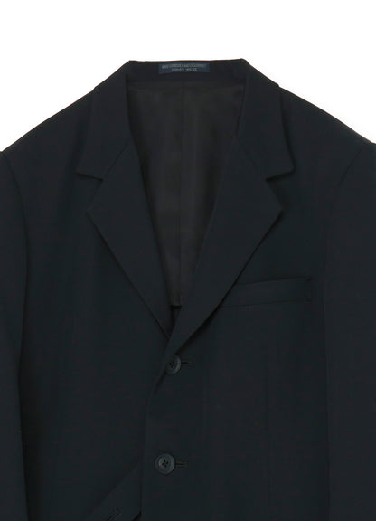 WOOL GABARDINE DOCTOR'S COAT