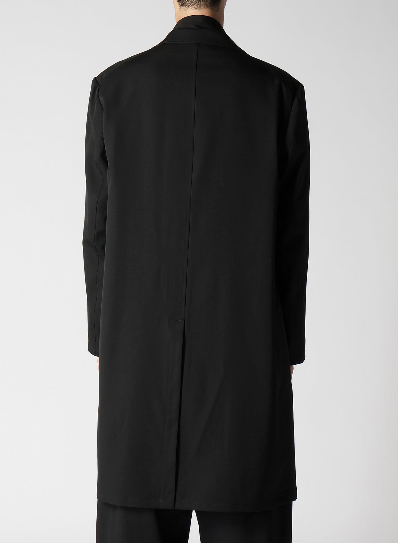 GABARDINE N-SINGLE LAYER W LONG JKT – THE SHOP YOHJI YAMAMOTO