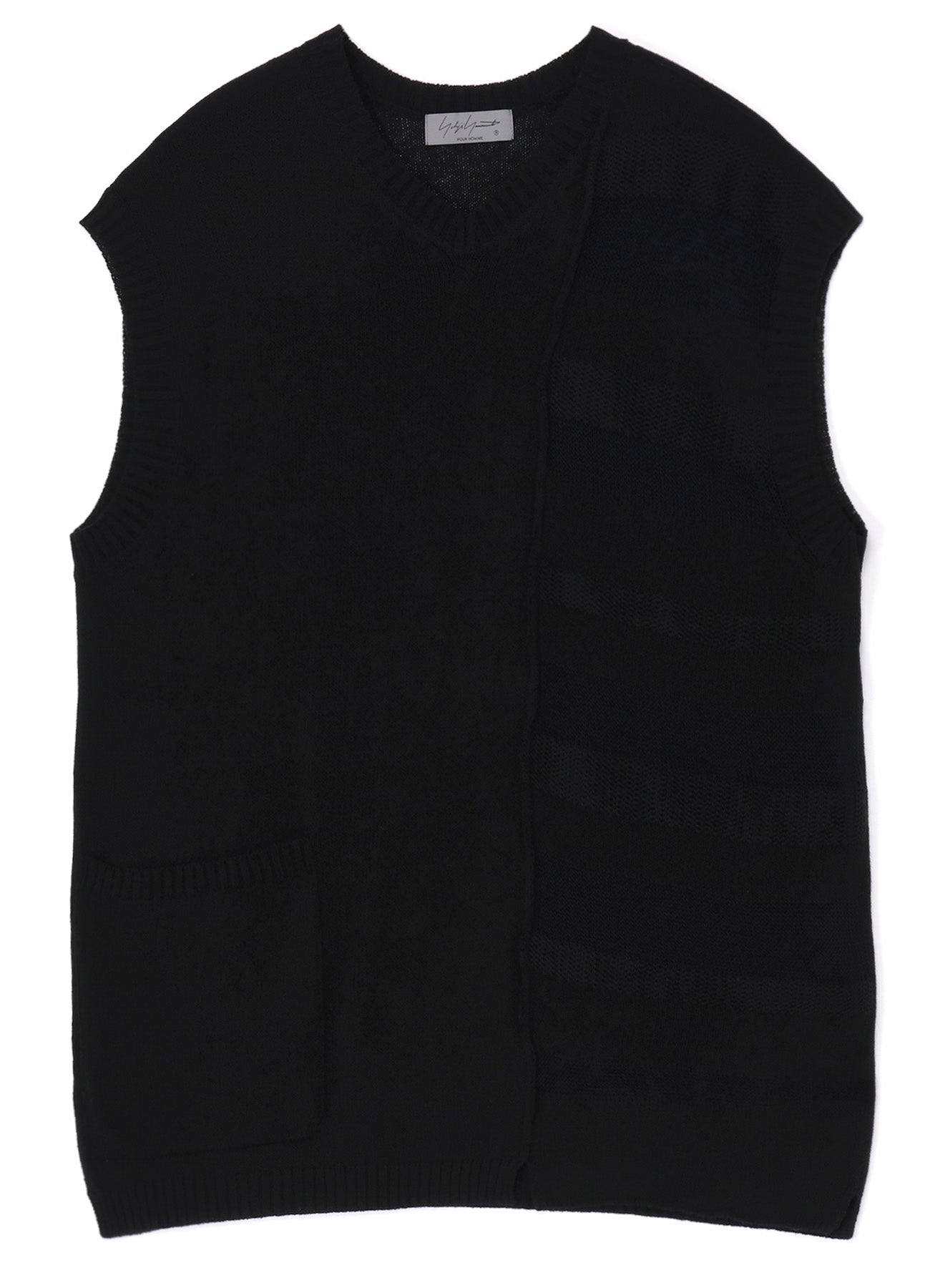 7G SWITCH BORDER SWITCH V-NECK VEST