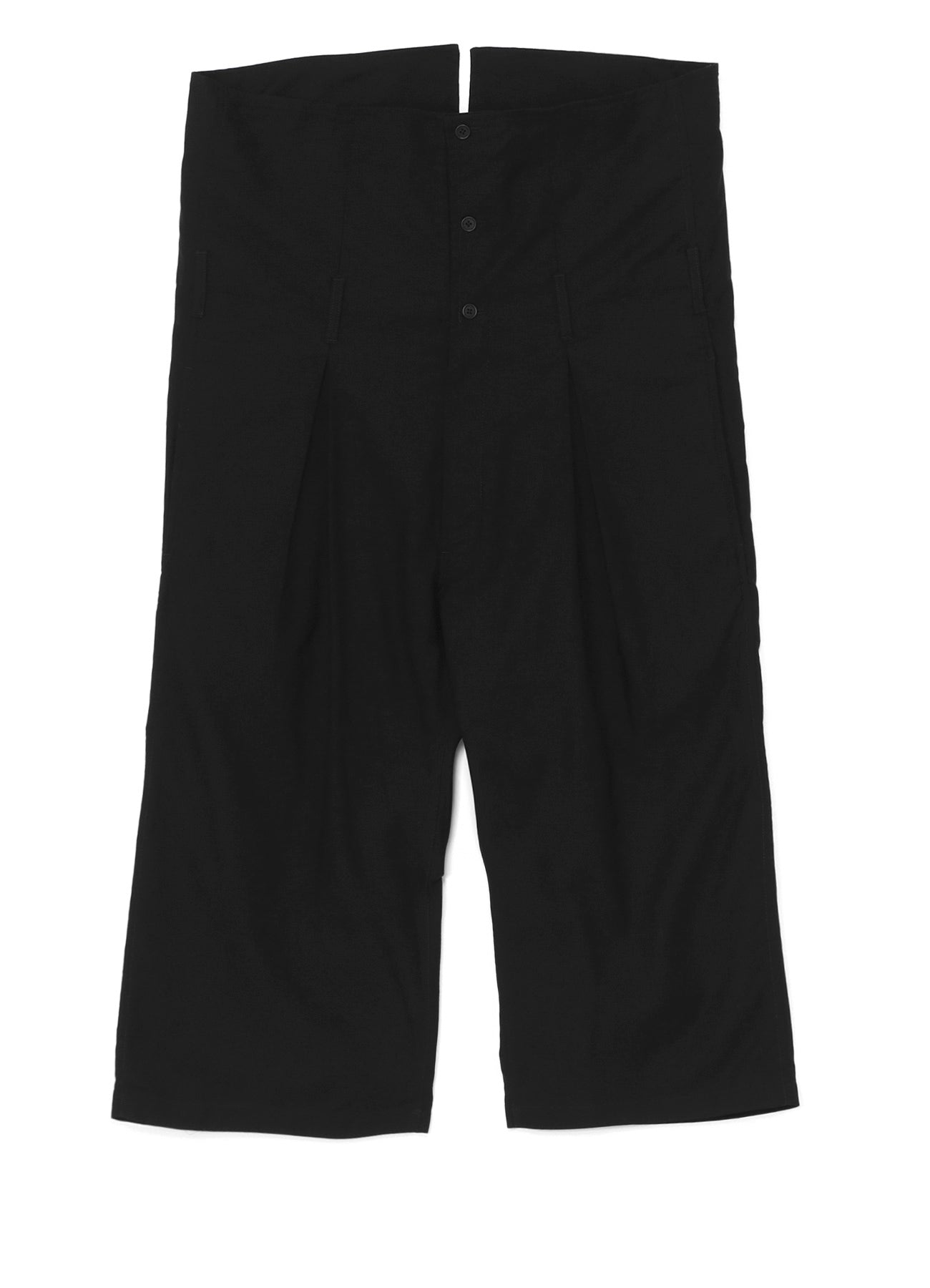 WIDE TWILL G-HIGH-WAIST PANTS