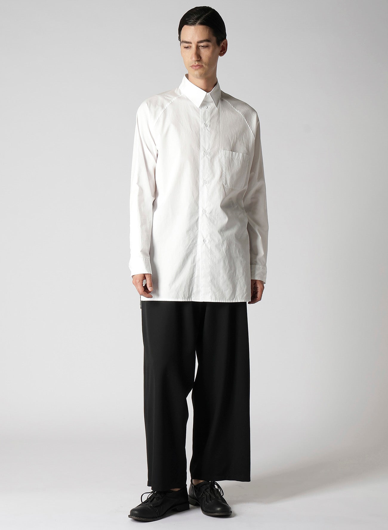 GABARDINE CORD PANTS