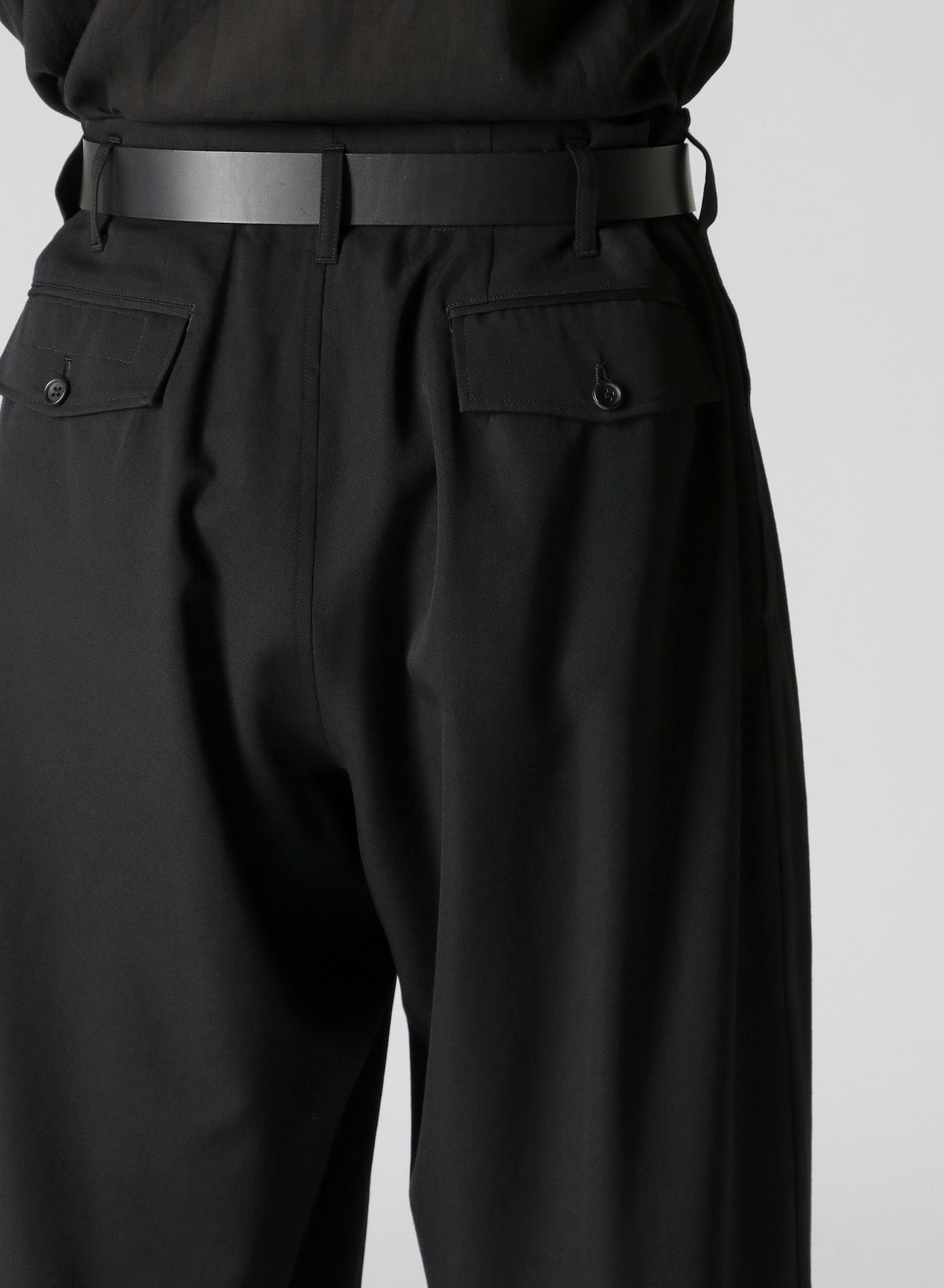 GABARDINE G-SIDE TAPE PANTS