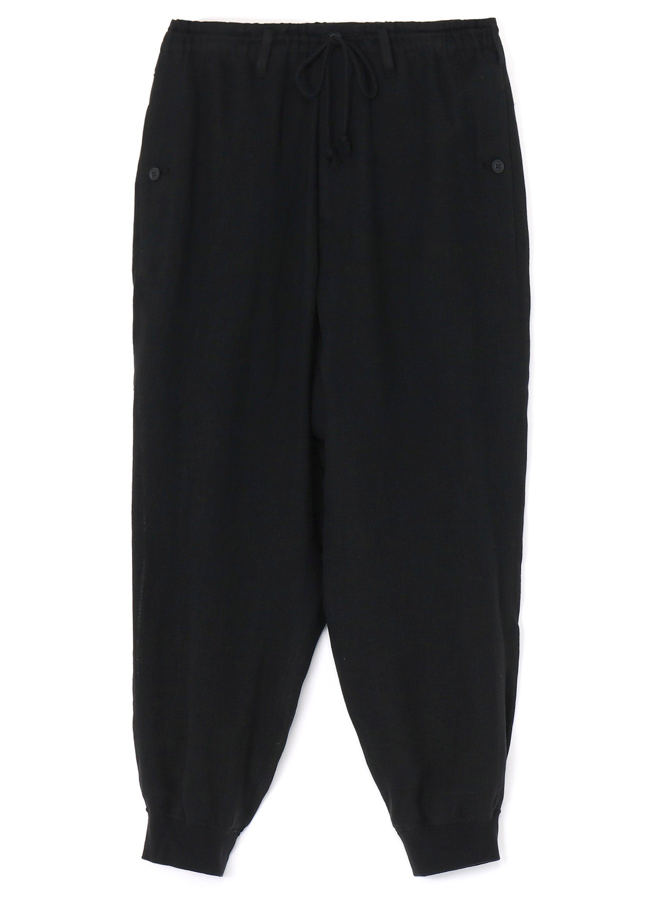 L VEIL LAWN R-RIBBED HEM PANTS