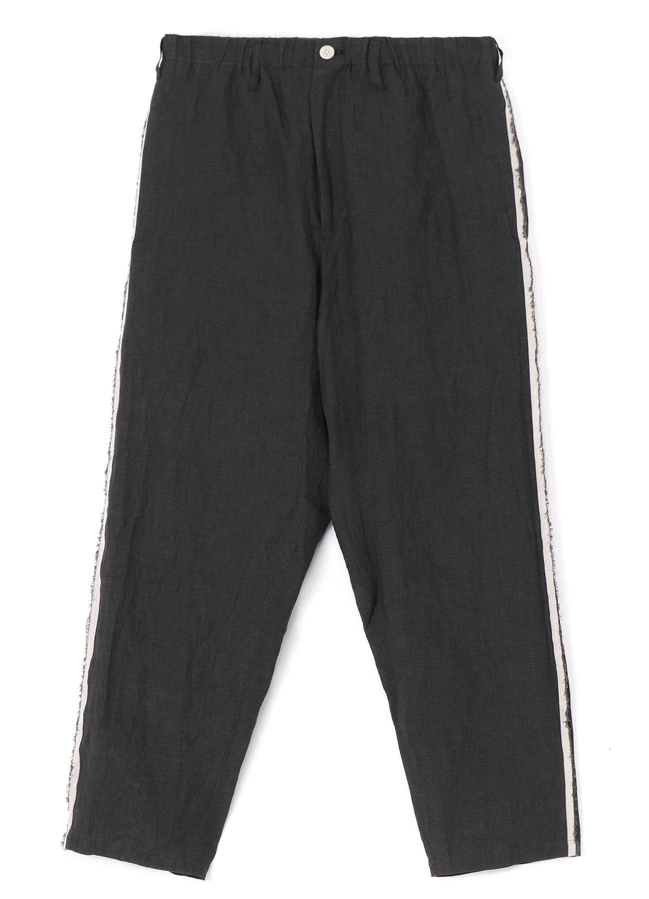 HEMP CLOTH R-SIDE SEAM FLAP PANTS
