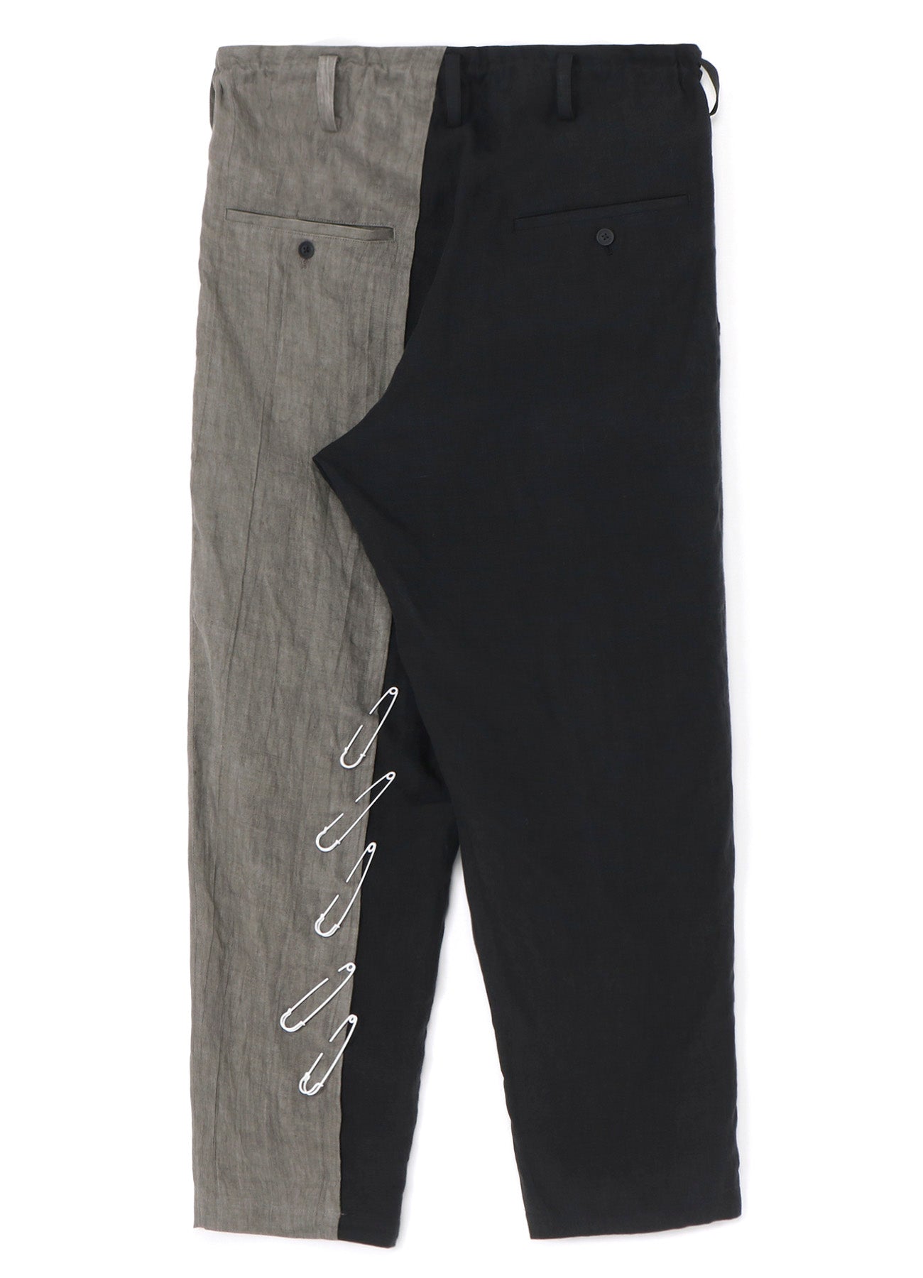 LINEN+BROAD LAYERED PANTS