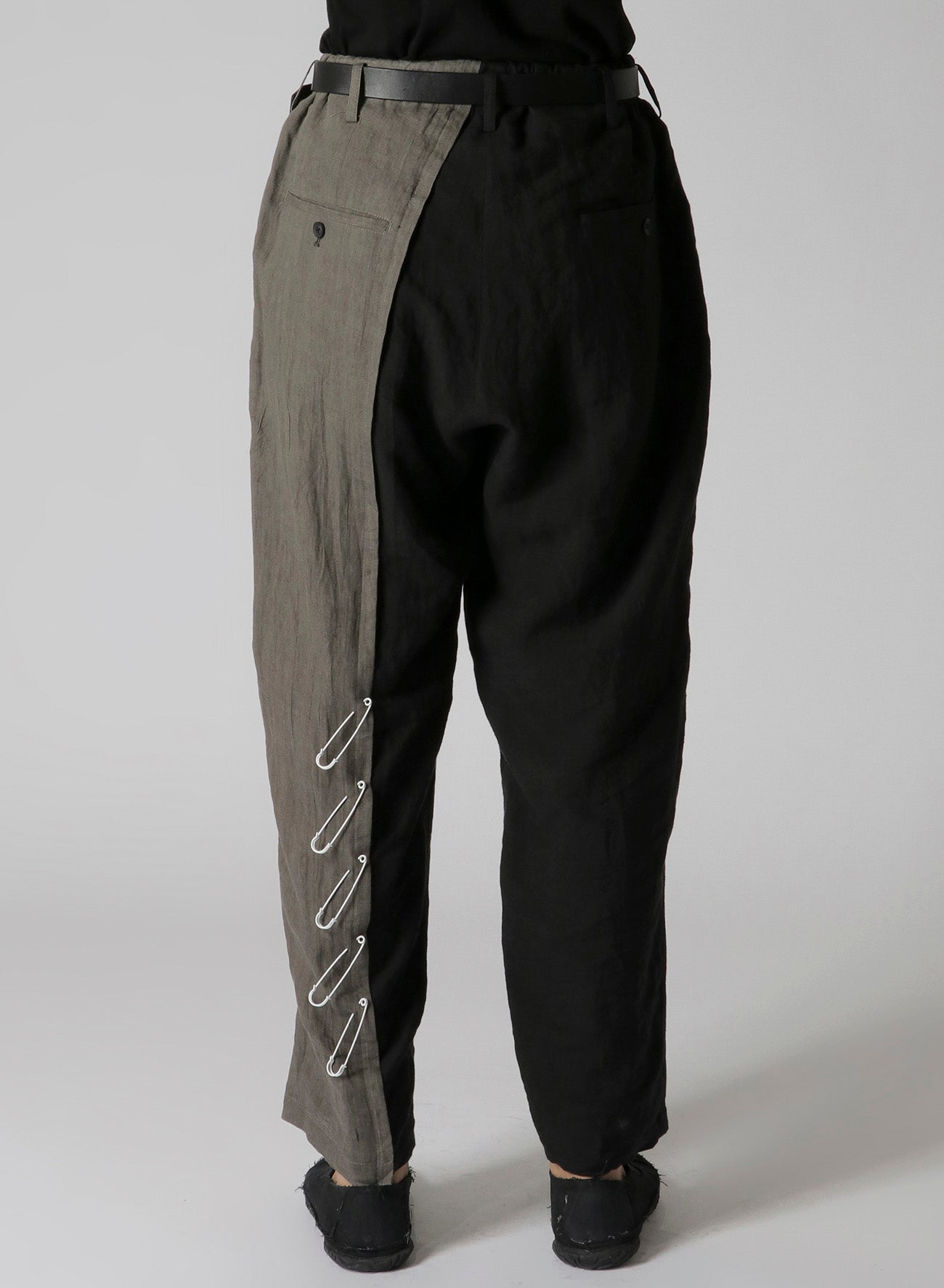 LINEN+BROAD LAYERED PANTS