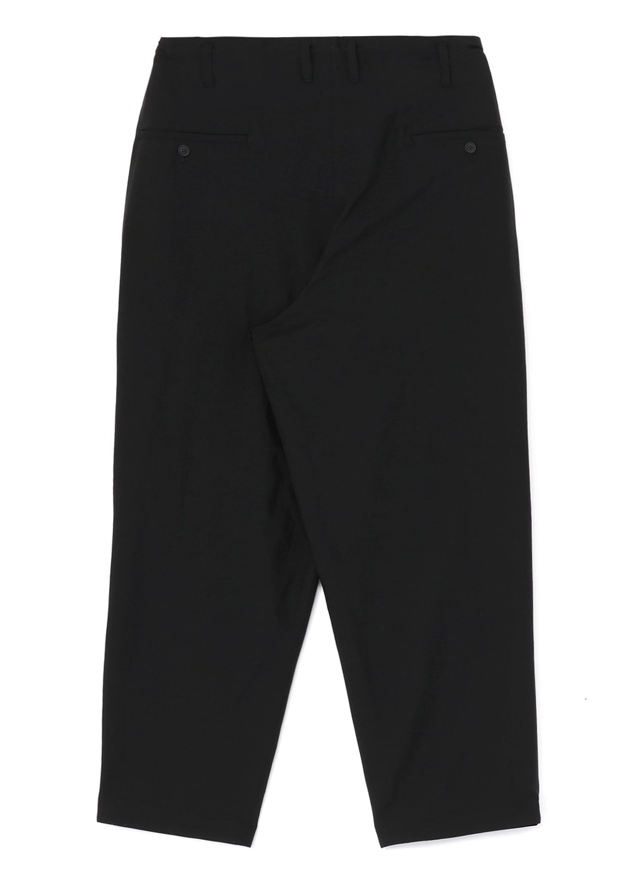 W/RY HARD TWISTED GABARDINE U-SIDE SEAM TUCK PANTS