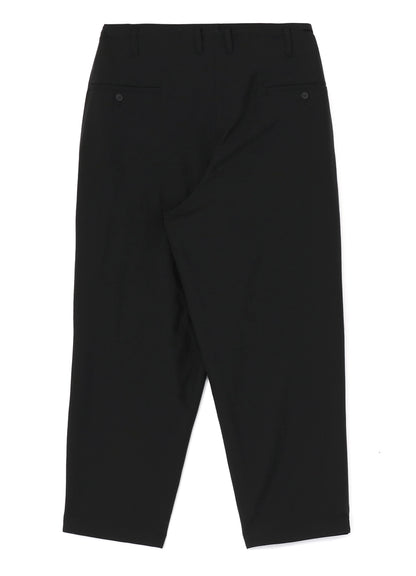 W/RY HARD TWISTED GABARDINE U-SIDE SEAM TUCK PANTS