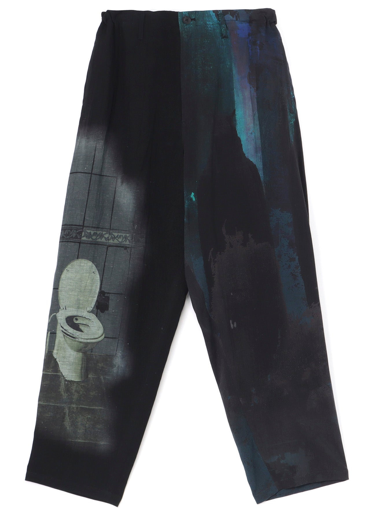 U-FOUNTAIN PRINT PANTS