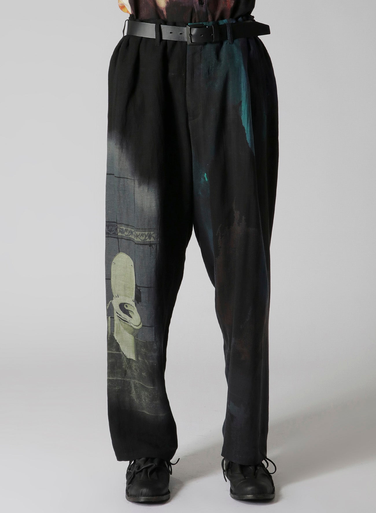 U-FOUNTAIN PRINT PANTS