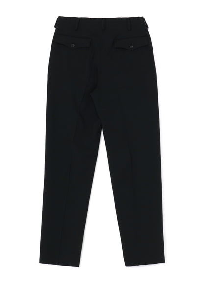 SUIT GABARDINE Z-2 TUCK PANTS