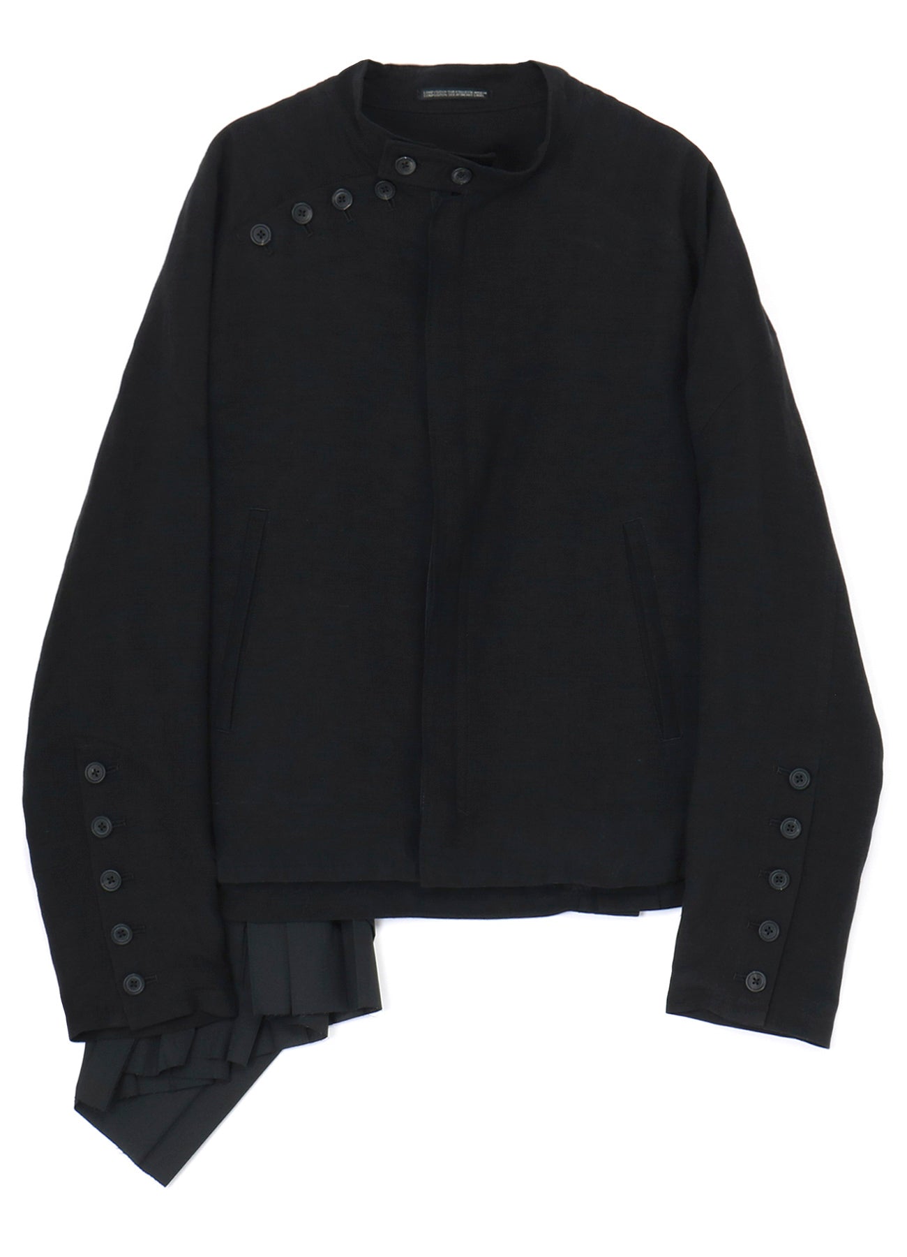 LI/RYCANVAS W-EMBROIDERY AND PLEATS JKT