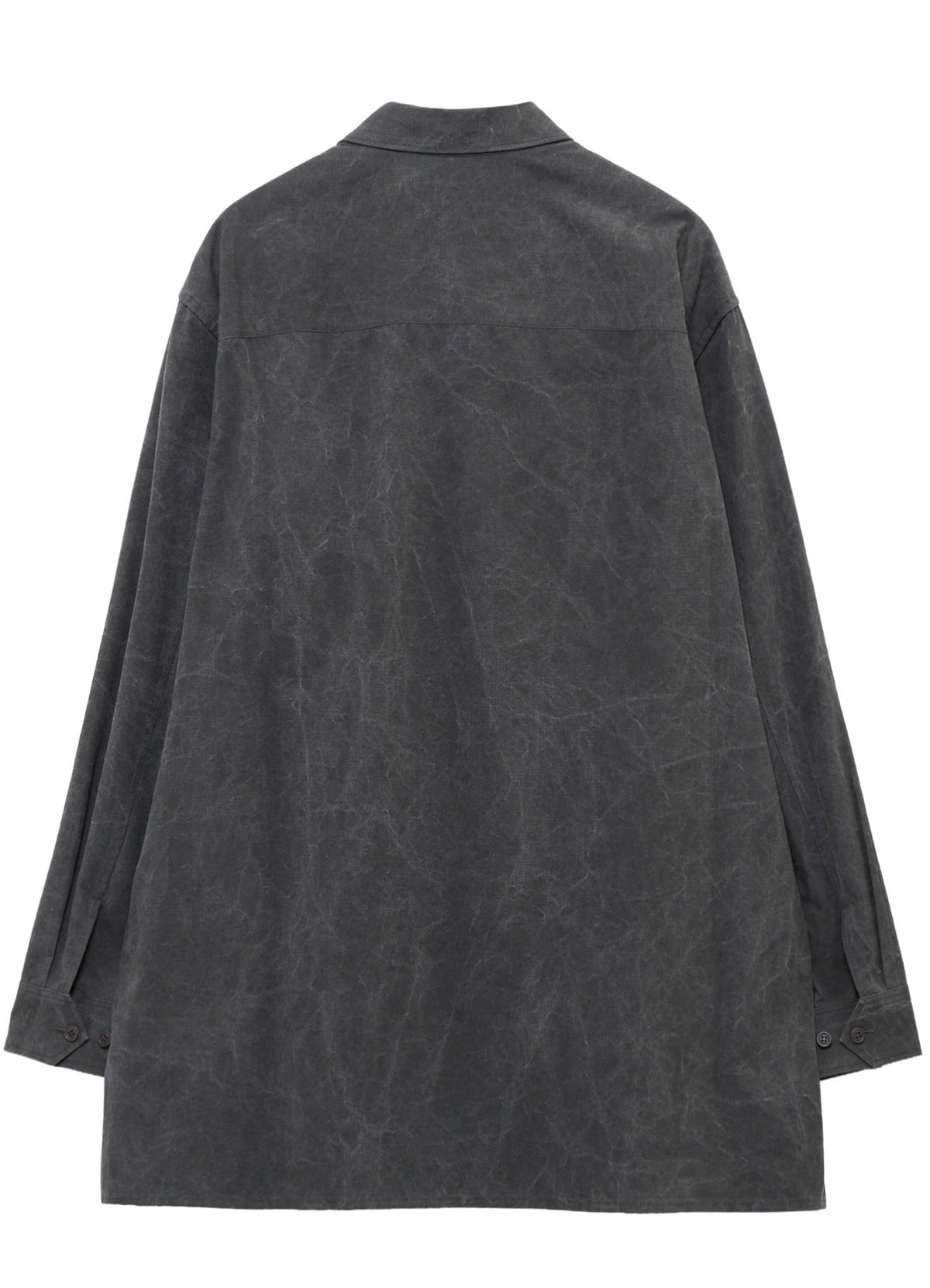 <PIECE UNIQUE>C/PIP PIGMENT  PANEL COLLAR BELT BLOUSE