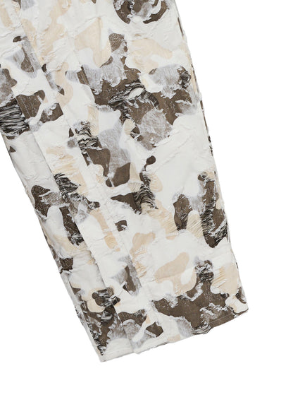 <PIECE UNIQUE>COW PRINT RIDERS JUMPSUIT