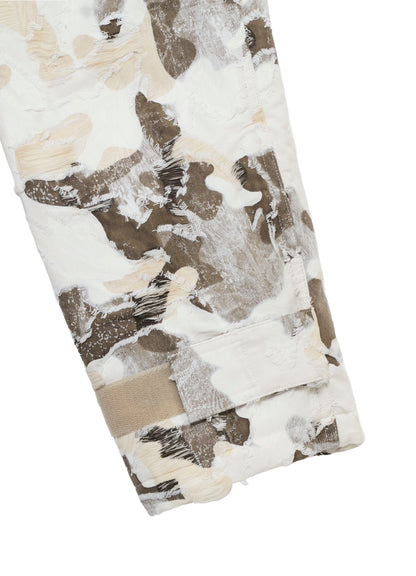 <PIECE UNIQUE>COW PRINT RIDERS JUMPSUIT