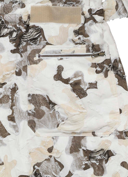 <PIECE UNIQUE>COW PRINT RIDERS JUMPSUIT