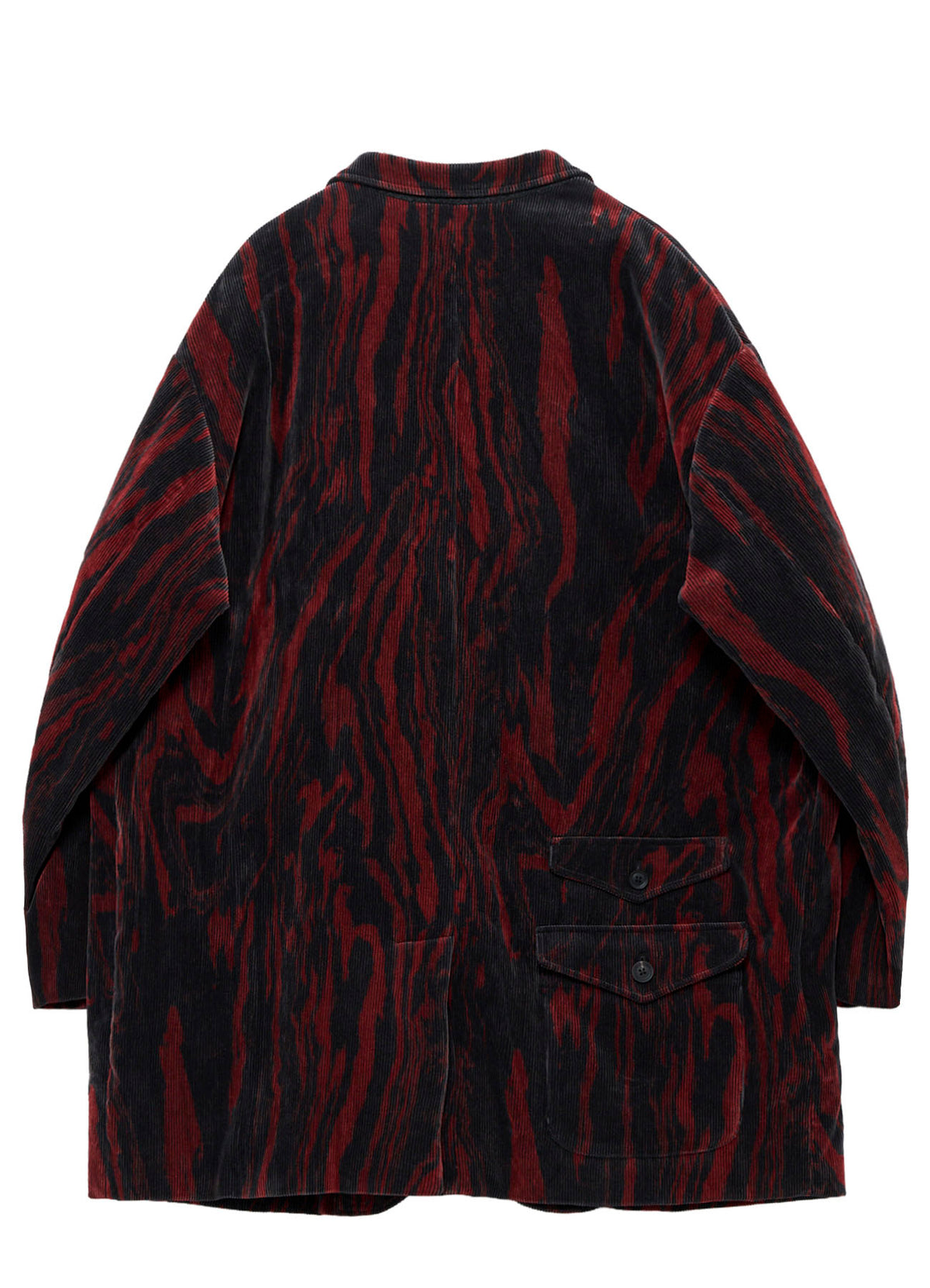 <PIECE UNIQUE>C/RY CORDUROY INK MARBLING DYED PADDED JACKET