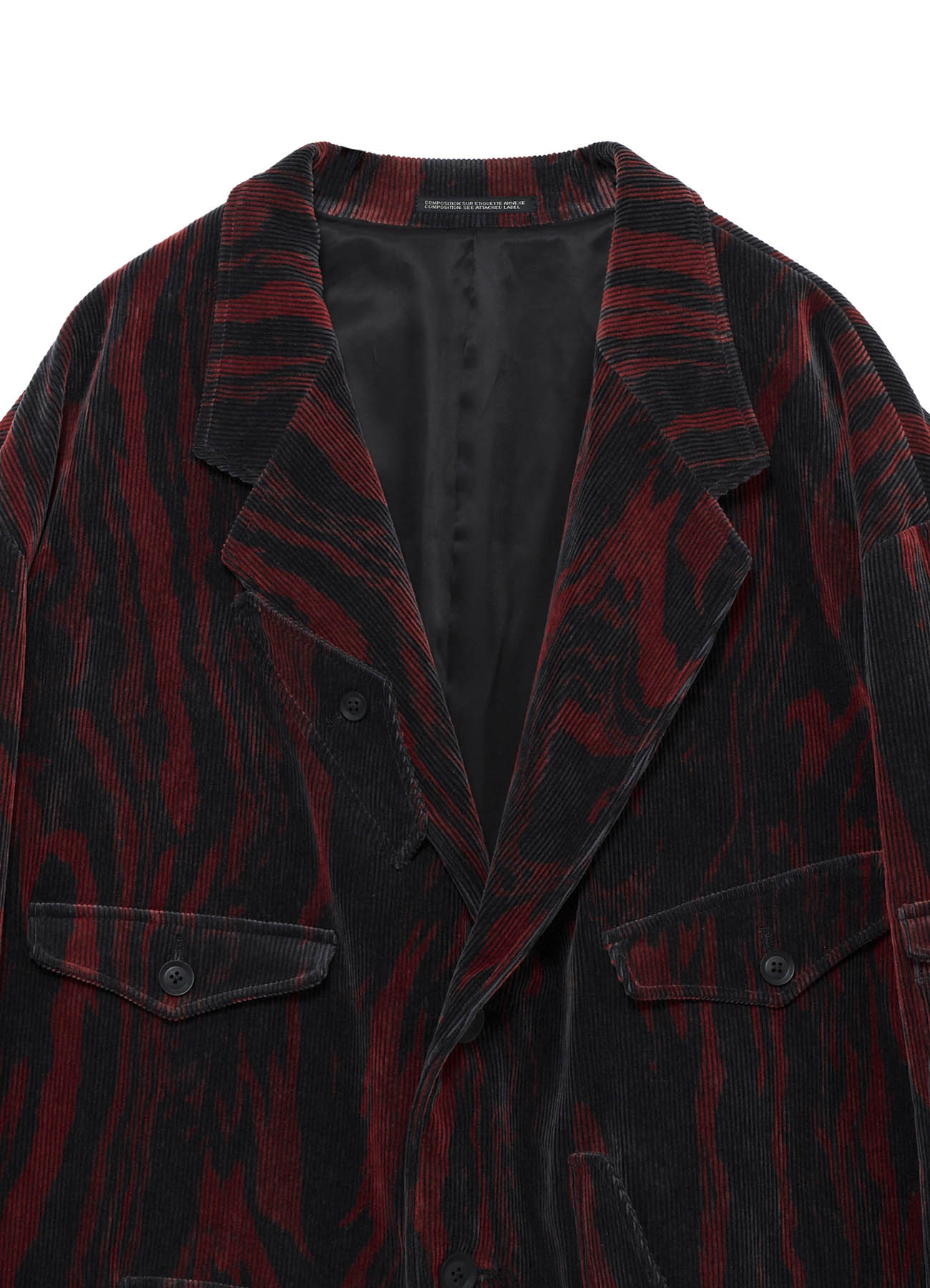 C/RY CORDUROY INK MARBLING DYED PADDED JACKET – THE SHOP YOHJI