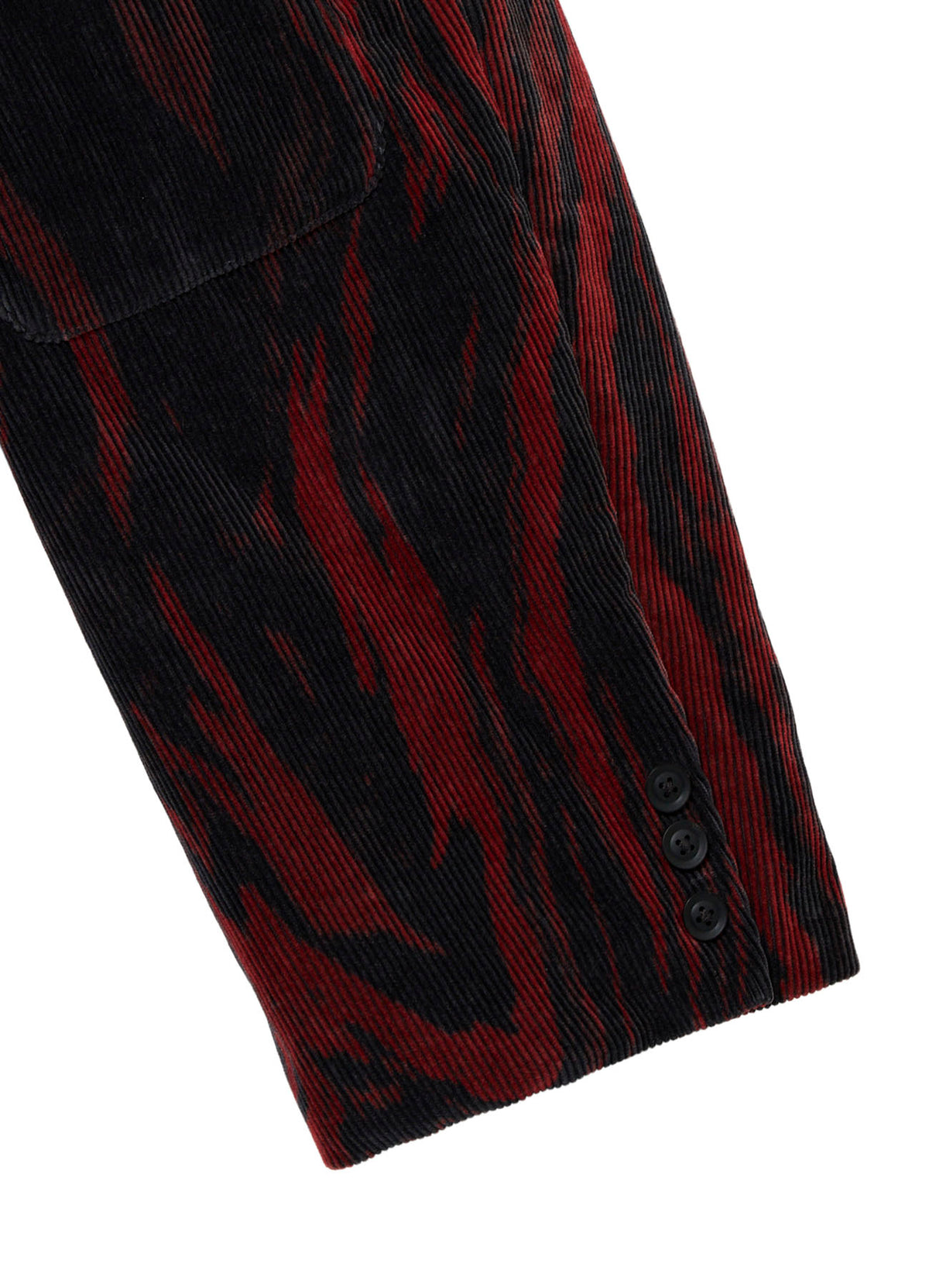 <PIECE UNIQUE>C/RY CORDUROY INK MARBLING DYED PADDED JACKET