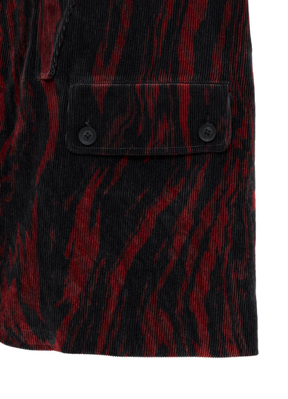 <PIECE UNIQUE>C/RY CORDUROY INK MARBLING DYED PADDED JACKET